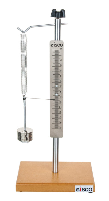 Hooke's Law Apparatus for Student Use - Supplied With Weights