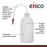 Economy Wash Bottle, 125ml - Polyethylene - Flexible Delivery Tube
