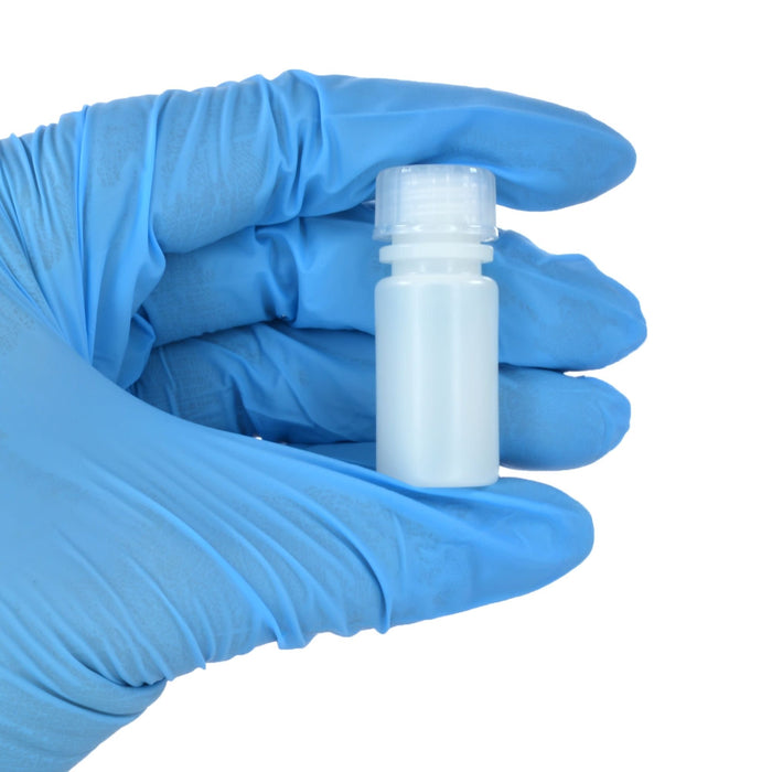 Eisco - Bulk Pack of 2000, 4mL Narrow Mouth HDPE Translucent Reagent Bottles with Polypropylene Caps, Non-Sterile, Leak-Proof, Chemical Resistant Laboratory Storage Bottles, -100 to 120°C Temperature Range