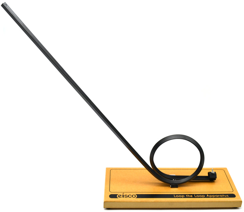 Loop the Loop, Centripetal Acceleration Demonstration, 24" Long, 22" Tall - Eisco Labs