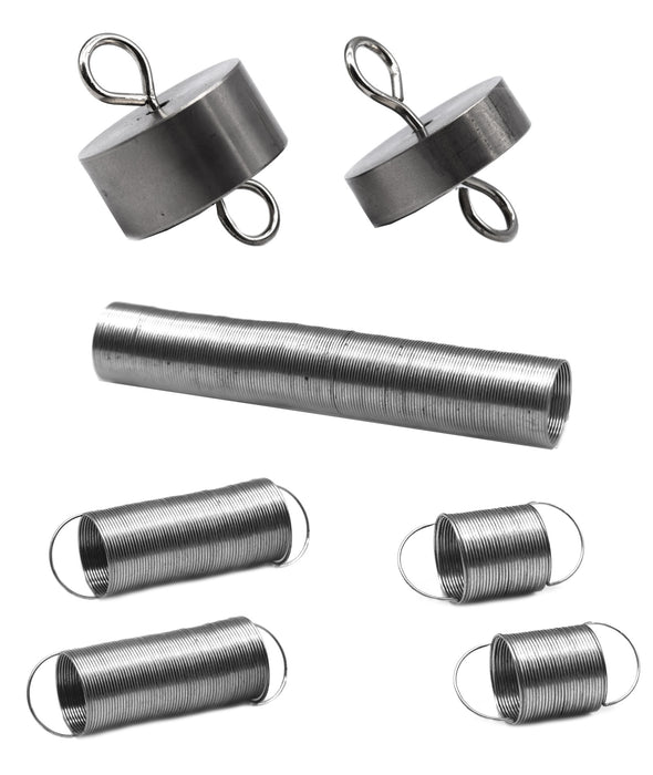 Force Oscillation and Resonance Demonstration Kit - Explore the Physics of Vibrations, Force, Energy Transfer, Motion and More - Eisco Labs