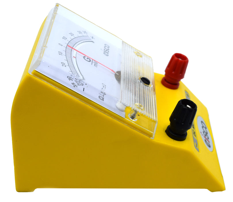Moving Coil Meters DC Galvanometer - Type EDM-80, 35-0-35 mV Sensitivity 1mV/Div - Eisco Labs