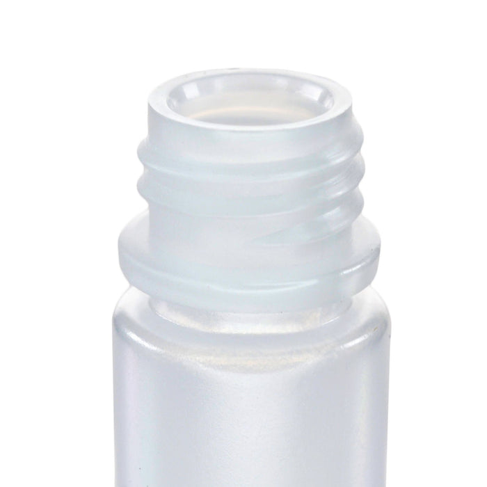 Eisco - Pack of 12, 4mL Narrow Mouth LDPE Translucent Reagent Bottles with Polypropylene Caps, Non-Sterile, Leak-Proof, Chemical Resistant Laboratory Storage Bottles, -100 to 80°C Temperature Range