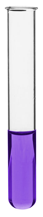 48PK Test Tubes, 20mL, 16x150mm - Rimmed - Light Wall, 1.2mm Thick - Borosilicate 3.3 Glass