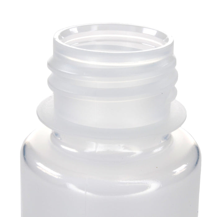 Eisco - Bulk Pack of 1000, 60mL Wide Mouth Polypropylene Reagent Bottles with Polypropylene Caps, Non-Sterile, Autoclavable, Laboratory Containers, 0-135°C Temperature Range