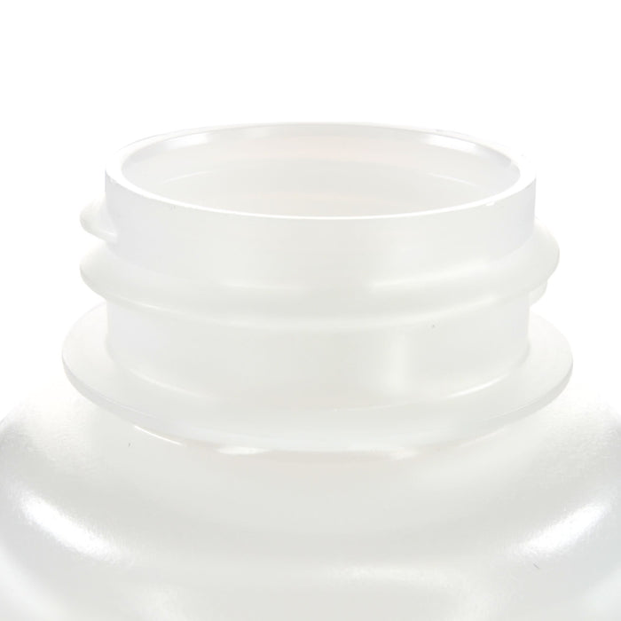 Eisco - 250mL Sterile Wide Mouth HDPE Reagent Bottles with Polypropylene Caps, Pack of 12, Non-Autoclavable, Translucent Laboratory Containers, -100 to 120°C Temperature Range