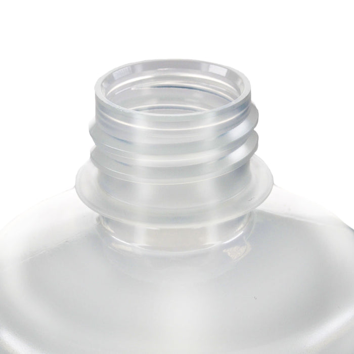 Eisco - Bulk Pack of 125, 500mL Narrow Mouth Polypropylene Translucent Reagent Bottles with Polypropylene Caps, Non-Sterile, Autoclavable, Leakproof, Laboratory Storage Bottles, 0-135°C Temperature Range