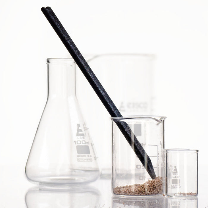 Eisco - 6.5" Non-Stick Coated Laboratory Spatula, Dual-Ended for Mixing, Scraping, Transferring Powders & Pastes, Science Classroom & Lab Use