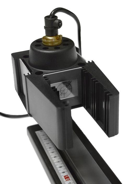 Optical Bench Set, for Introductory Optics Experiments - Includes Lamp Housing, Lens and Slide Holder, Plate Mirror, Slit Plates and More - Eisco Labs