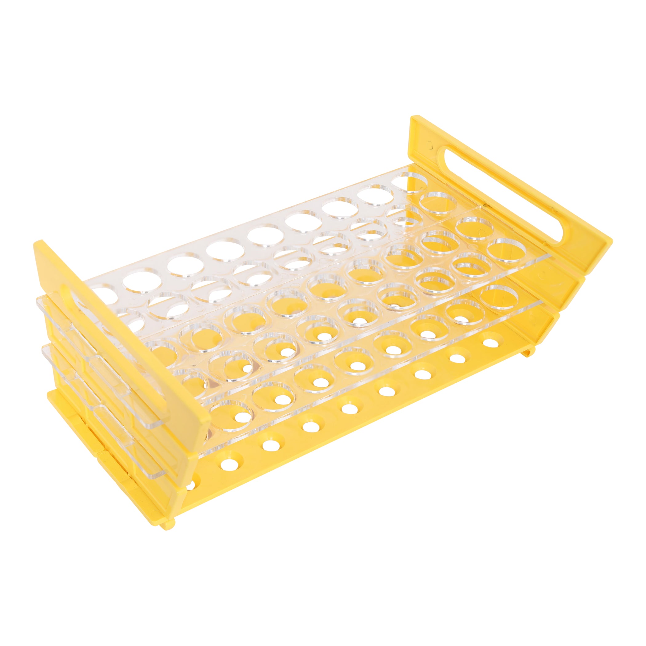 Test Tube Slant Rack - Holds 36 x 25mm Diameter Tubes at 5° or 20° Sla ...
