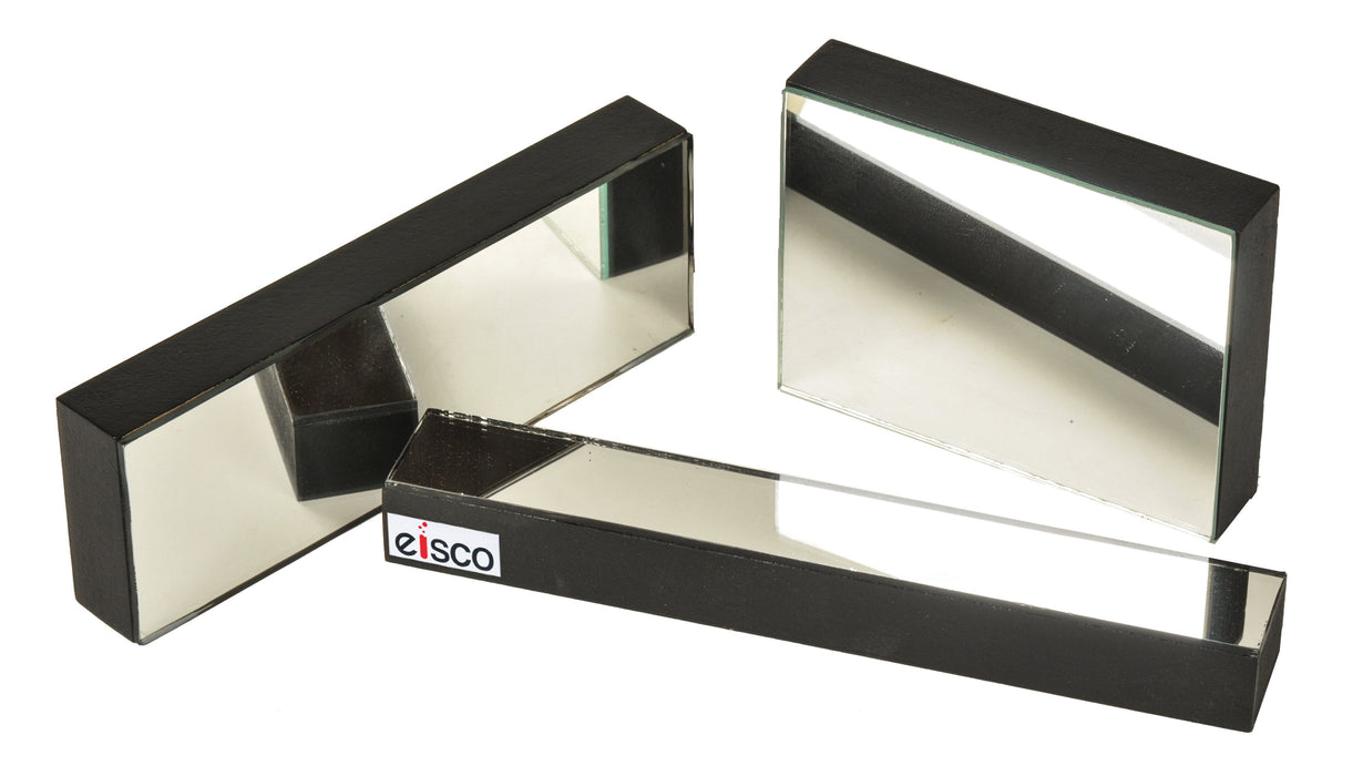 Plane Mirrors Glass - Mounted, 150 x 25 mm