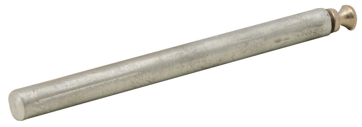 Zinc Rod with Brass Terminal - Versatile Tool for Electrochemical & Physics Education - 6" Length