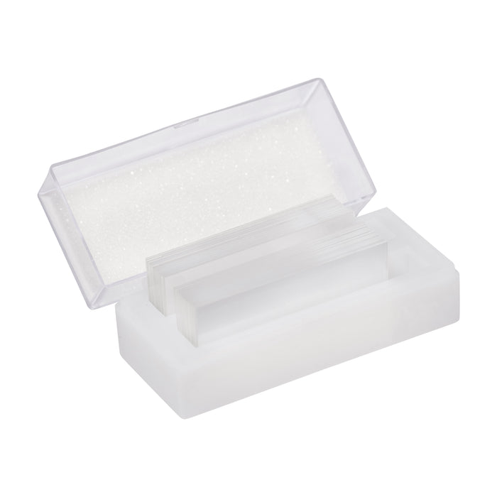 100pcs Premium Glass Coverslips, Rectangular 24x50mm - Thickness 0.13-0.17mm - Borosilicate Cover Glasses for Microscope Slides