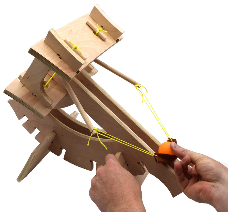 Ballista Catapult Kit - STEM Learning - Garage Physics by Eisco