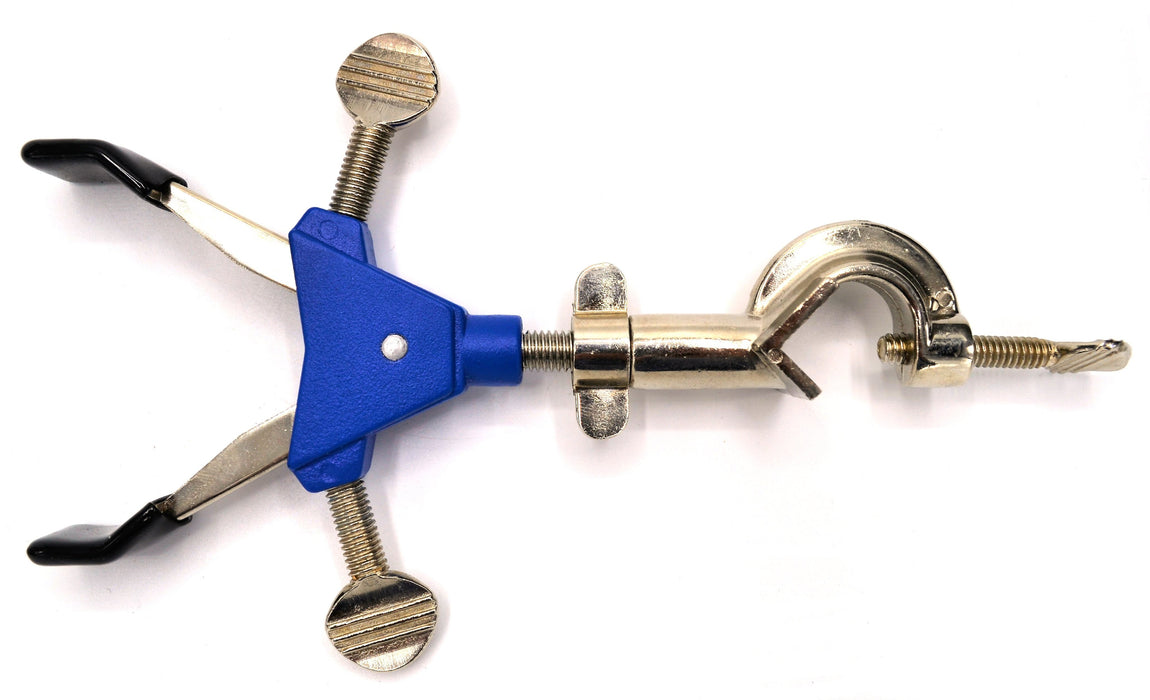 2 Finger Spring Loaded Clamp, Swivel Bosshead - 2.75" Max Opening