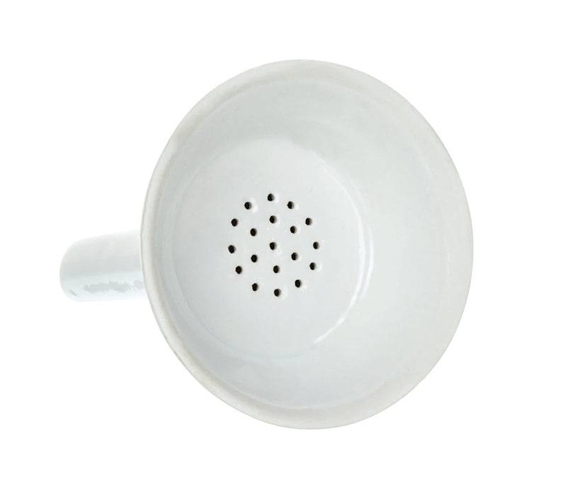 Hirsch Funnel, 5cm - Glazed, with Fixed Perforated Plate - Eisco Labs