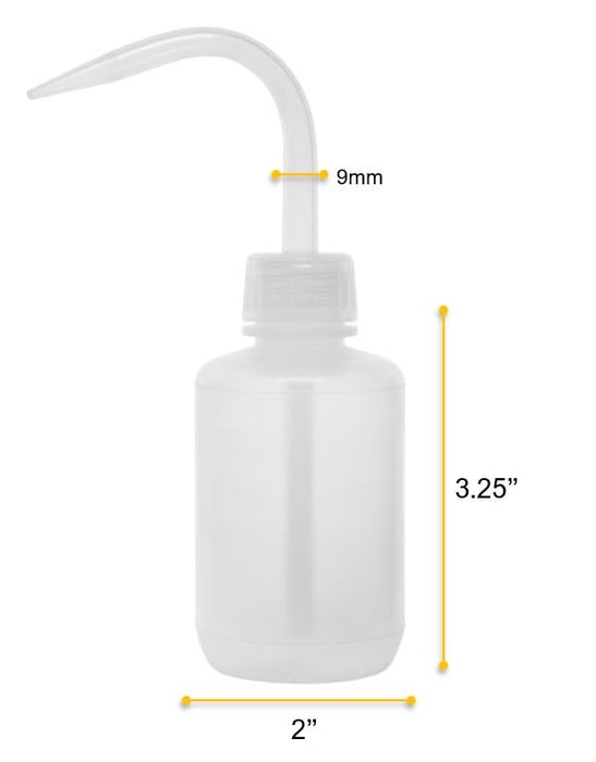 Premium Wash Bottle, 250ml - Low Density Polyethylene - Leak-Proof