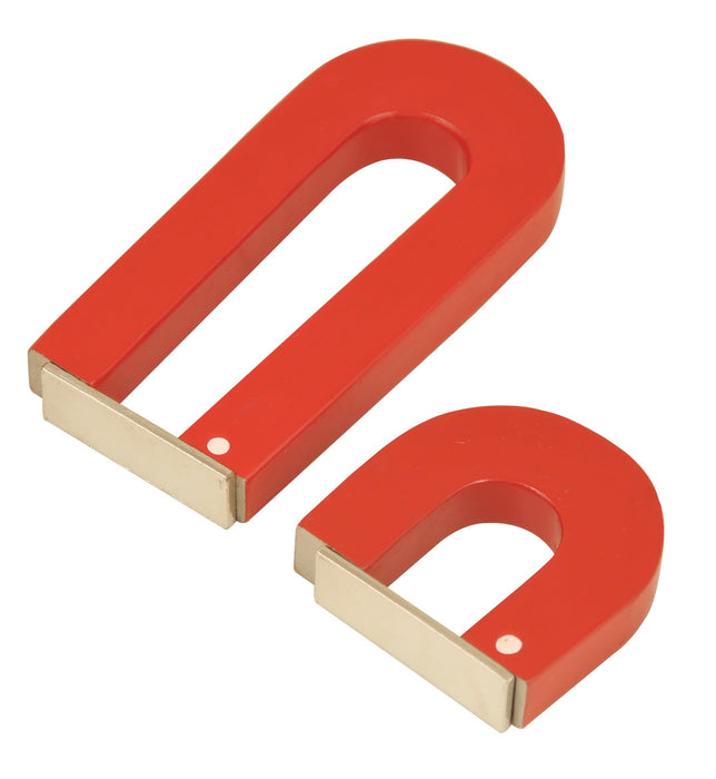 Horseshoe Magnets, Alnico, 75 x 12 x 15 mm