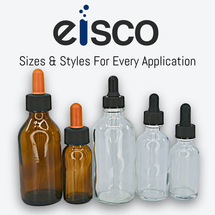 Dropping Bottle, 100ml (3.3oz) - Screw Cap with Glass Dropper - Soda Glass