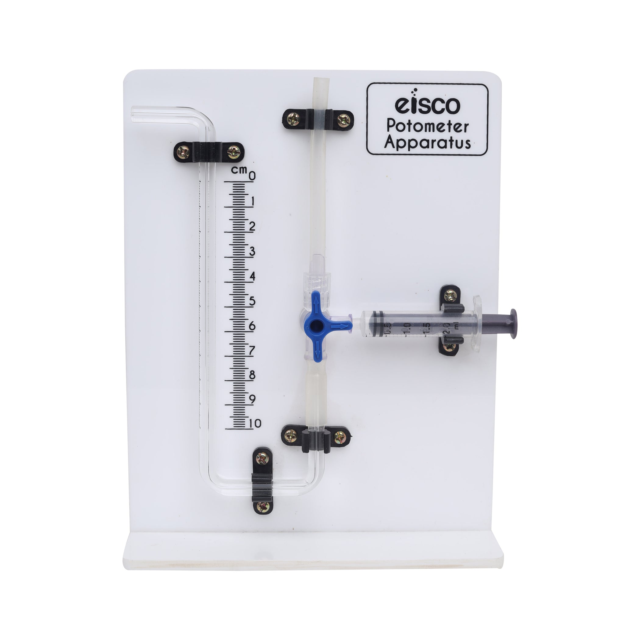 Potometer Syringe Potometer Demonstration Apparatus — Eisco Labs