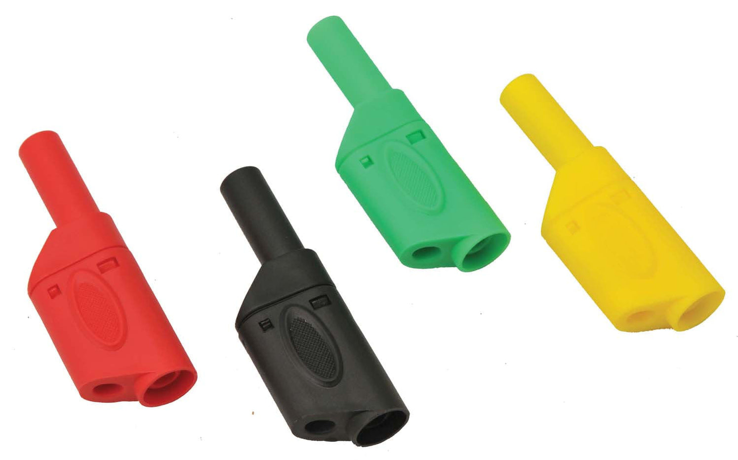 Safety Plugs 4mm with rigid sleeve — Eisco Labs