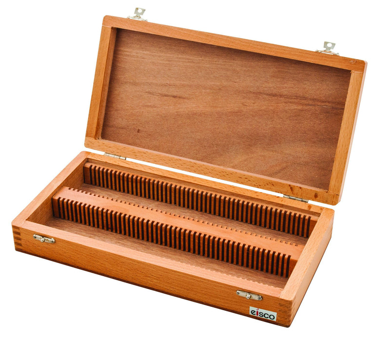 Slide Box Wooden for 100 slides for Geological slides