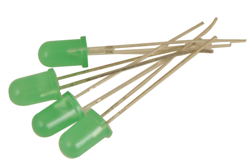 Eisco Labs Green Light Emitting Diode (LED); Pack of 10