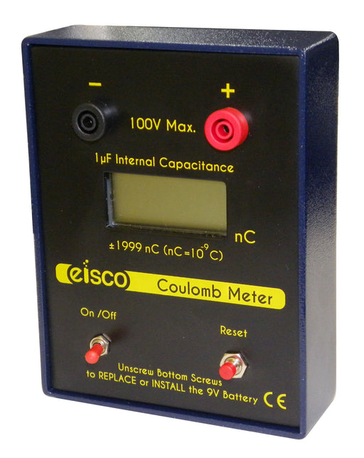 (DISCONTINUED) COULOMB METER, -1999 TO 1999 NC - DIGITAL ELECTROSCOPE - FOR USE IN ELECTROSTATICS