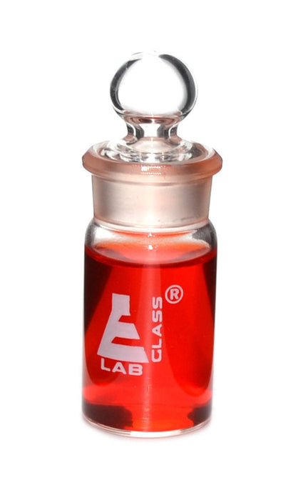 Weighing Bottle- Tall Form, Borosilicate Glass - 15mL - 25x50mm
