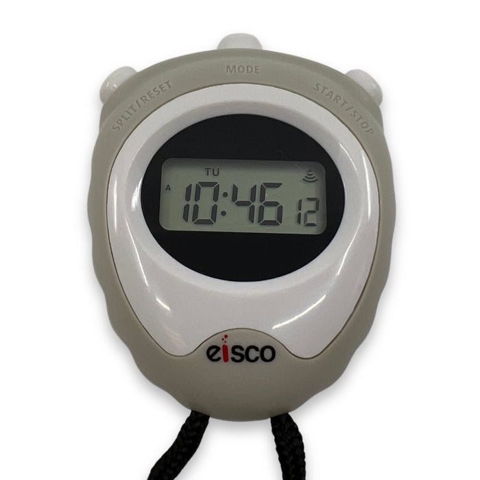 Eisco Labs - Digital Stopwatch with Quartz Timer, 1/100th Second Preci