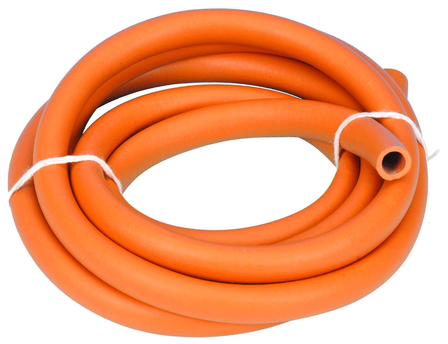 Tubing Rubber - Orange, Soft quality, 8mm