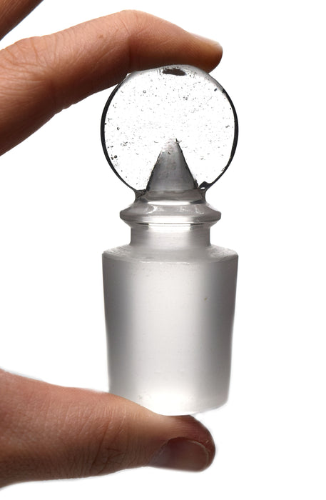 Stopper, 29/32 - Penny Head, Solid Cone - Borosilicate Glass - Eisco Labs