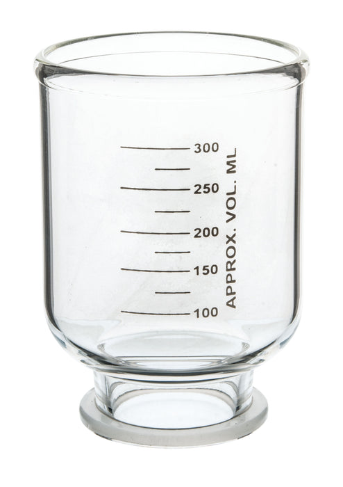 Filtration Assembly - 1000ml Flask, 300ml Funnel, 47mm Vacuum Base with Sintered Disk and 47mm Clamp - Eisco Labs