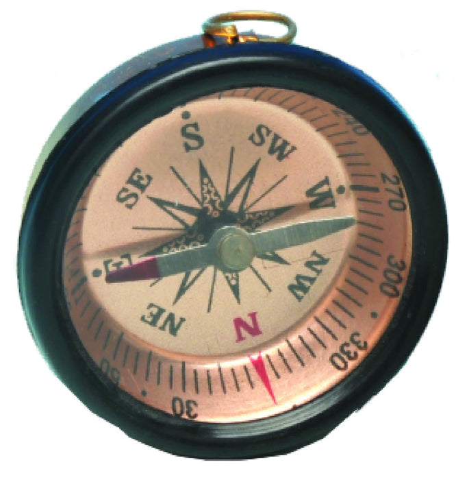 Eisco Labs Small Pocket Compass - Aluminum - 45mm diameter