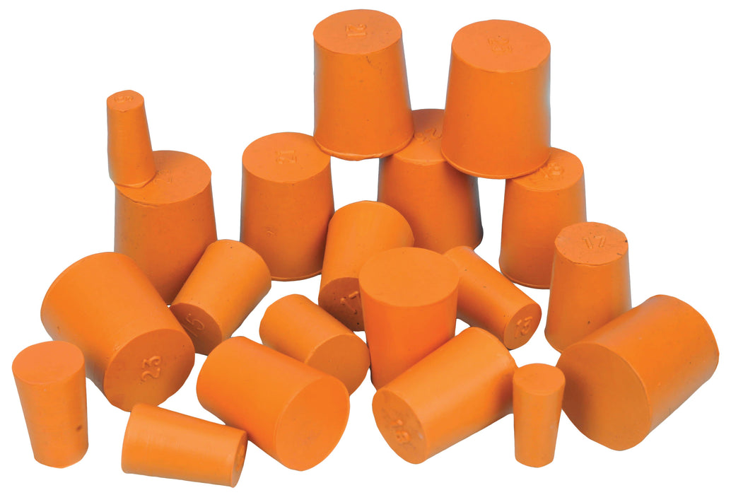 Stopper - Rubber - Bottom 54mm Top 64mm Length 25mm Pack size 10