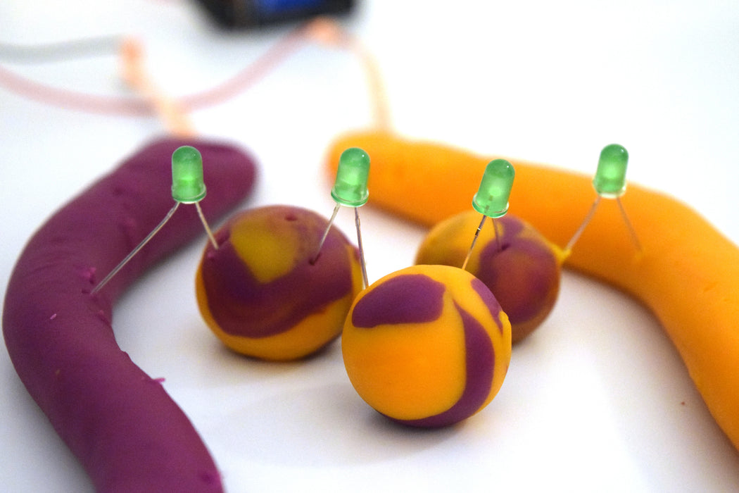 Modeling Dough Circuit Kit - STEM Learning - Science Fair Kits by Eisco (Discontinued)