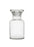 Reagent Bottle, 125ml - Wide Neck - Glass Stopper - Soda Glass