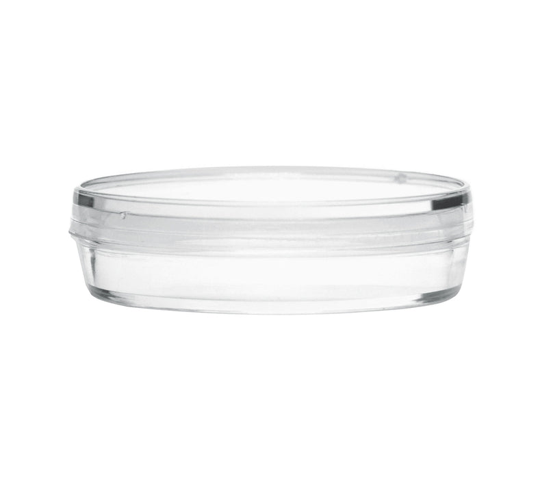 Disposable Petri Dish with Lid - Sterile - 60x15mm - Polystyrene - Triple Vented - Transparent