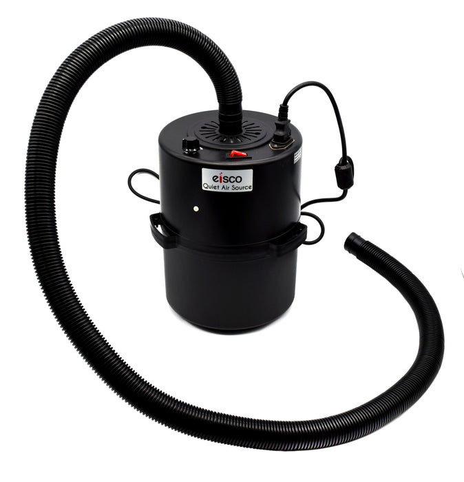 Air Blower with Hose, 220V - Perfect for Laboratory, Home, Barn, Garage and Workshop Use - Quiet - Eisco Labs