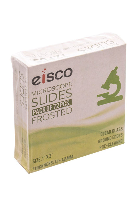Microscope Slides, Glass - 72 pack - 1"x3" - Eisco Labs