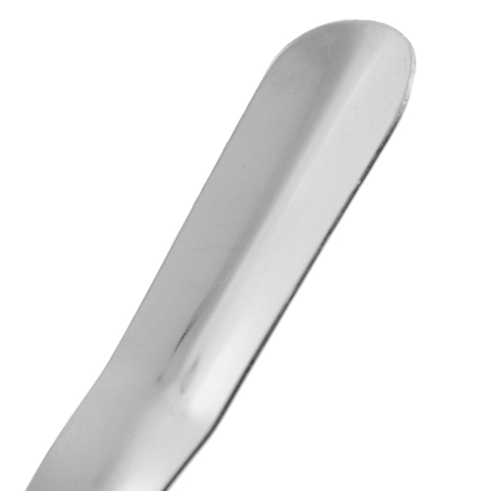 10PK Trowel Spatulas, 6.9" - Stainless Steel - Dual End, Tapered Scoop