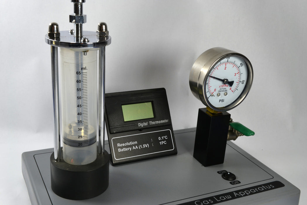 Eisco Labs Boyle's Law Apparatus for Visual Study of Air Pressure and Volume of Gas