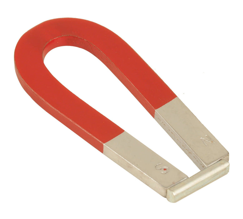 Eisco Labs Horseshoe, U Magnet, Chrome Steel, 4" x 1 3/4"