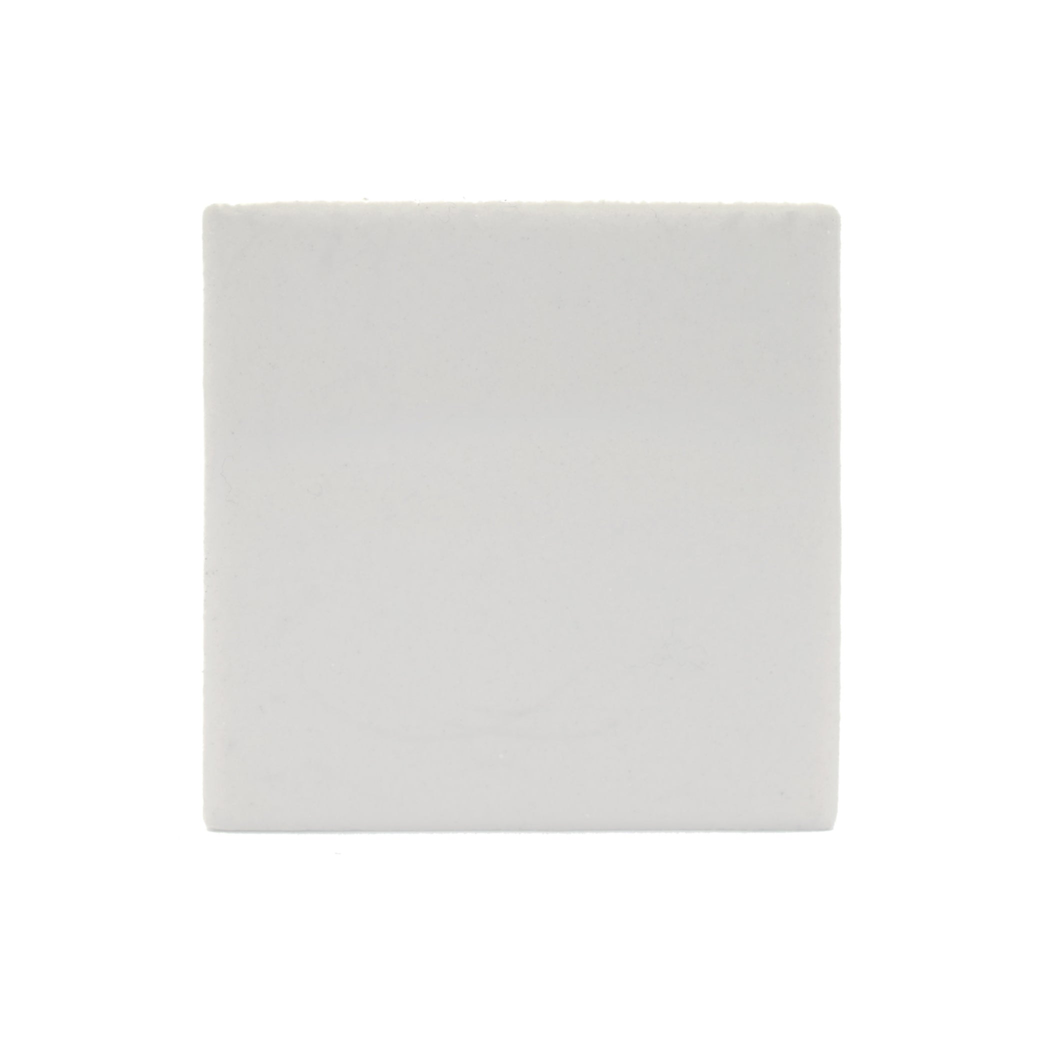 Streak Plate For Testing Rocks & Specimens OffWhite Unglazed Porc