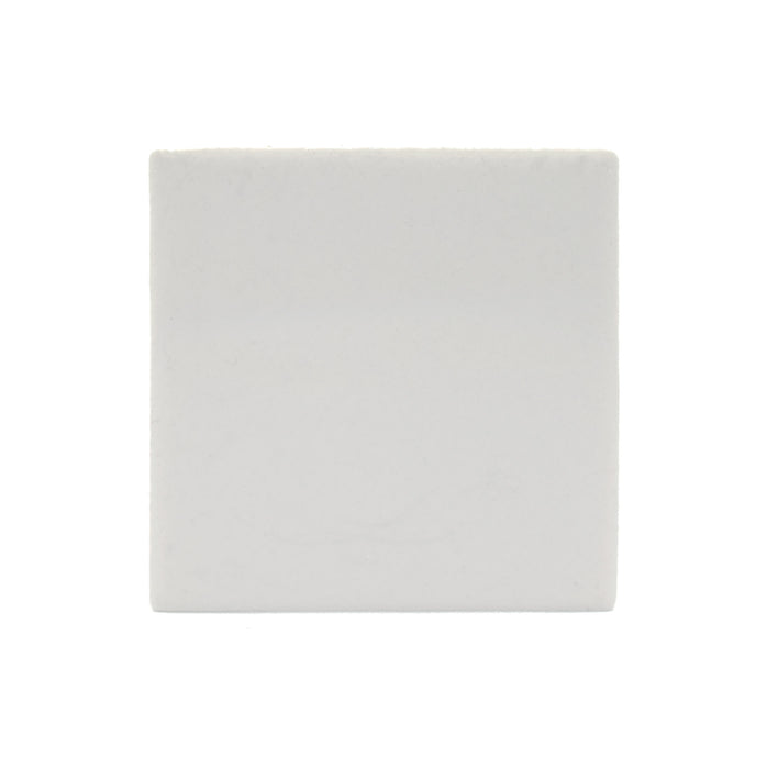 Streak Plate - For Testing Rocks & Specimens - Off-White Unglazed Porcelain - Single Plate - Eisco Labs