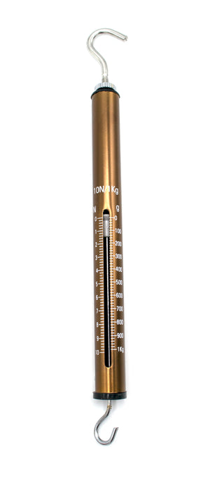 1Kg/10N Aluminum Spring Scale Dynamometer; High Resolution - Eisco Labs (Discontinued)