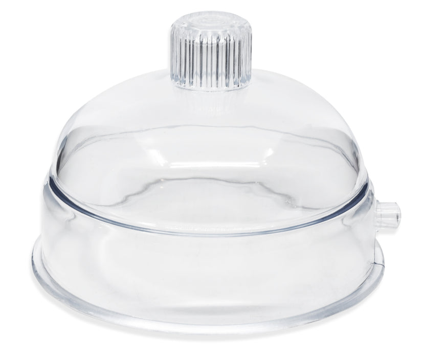 Desiccator Vacuum, 20cm - PTFE plug and stopcock - Autoclavable