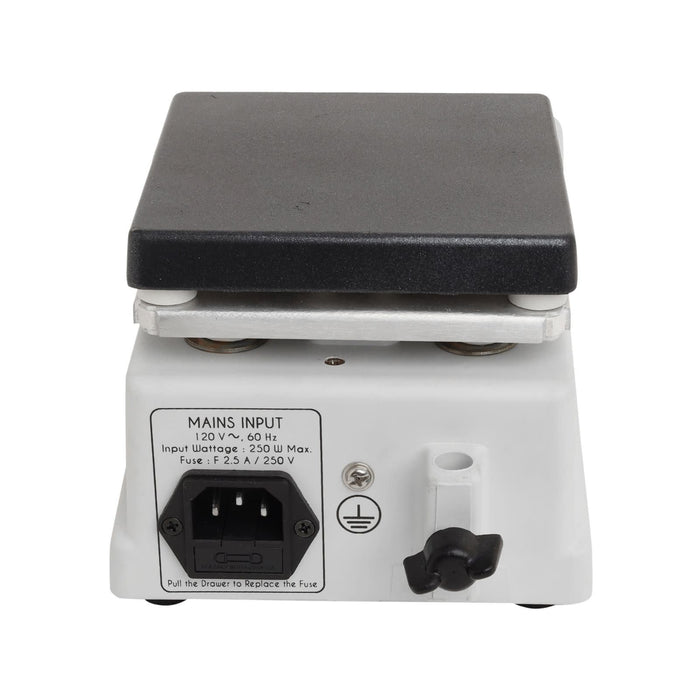Eisco Endurance Hot Plate Stirrer - 250W Lab Heating & Magnetic Stirring, Up to 320°C, 100-2000 RPM, Teflon-Coated Plate, 2L Capacity