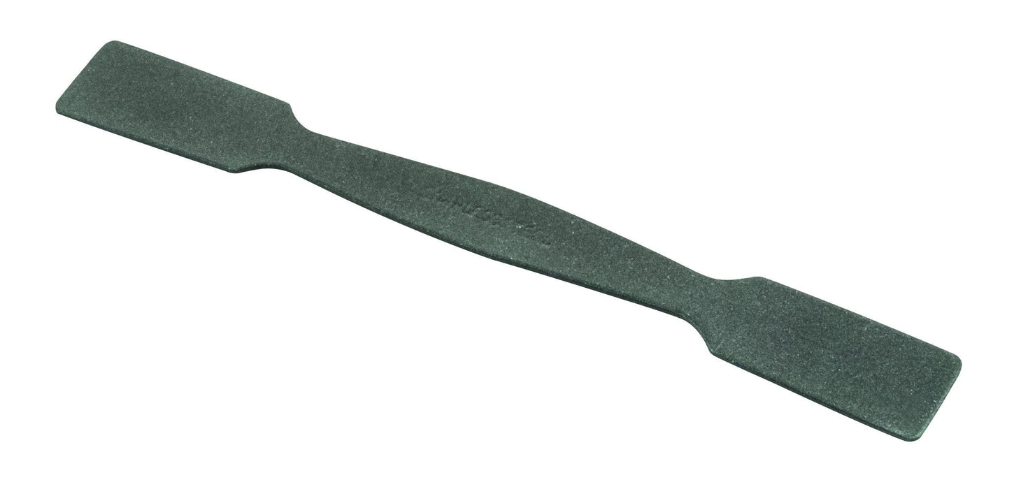 Dual End Spatula, 5.9" - Non-Stick, Chemical Resistant Teflon Coated, Stainless Steel - Flat Blades