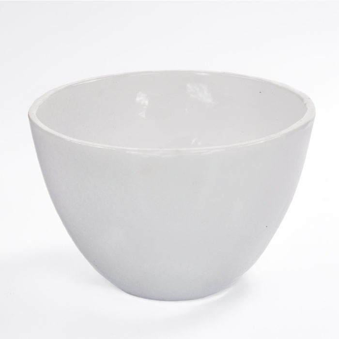Eisco - Silica Crucible Low Form 150mL Capacity High Heat Resistance Ceramic Vessel for Fusion and Heating Applications Open-Top